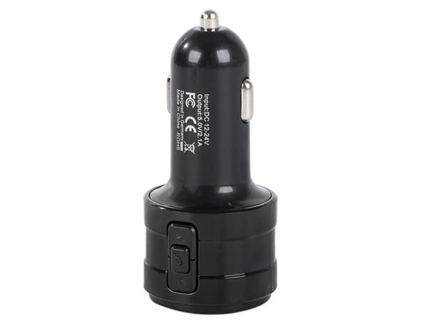 FM-sender Bluetooth til bil med handsfree MP3 og 2x USB 12-24V