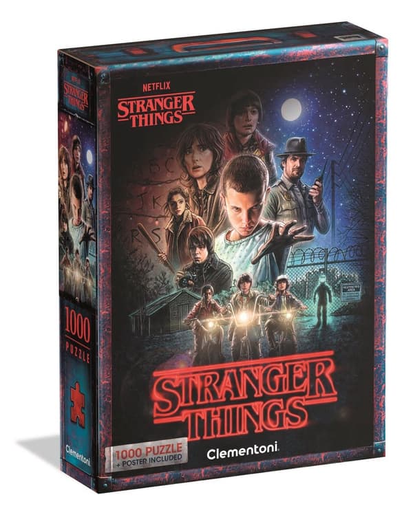 Palapeli Stranger Things 1000 palaa 70x50 cm kaudelta 4, 12+