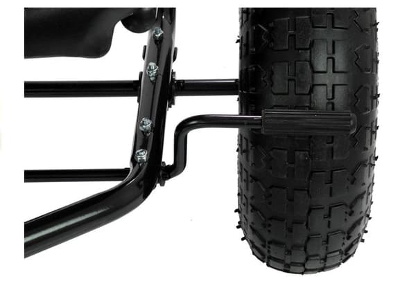 Polkuauto (go-kart) lapsille 4+ vuotta, säädettävä istuin, max 30 kg