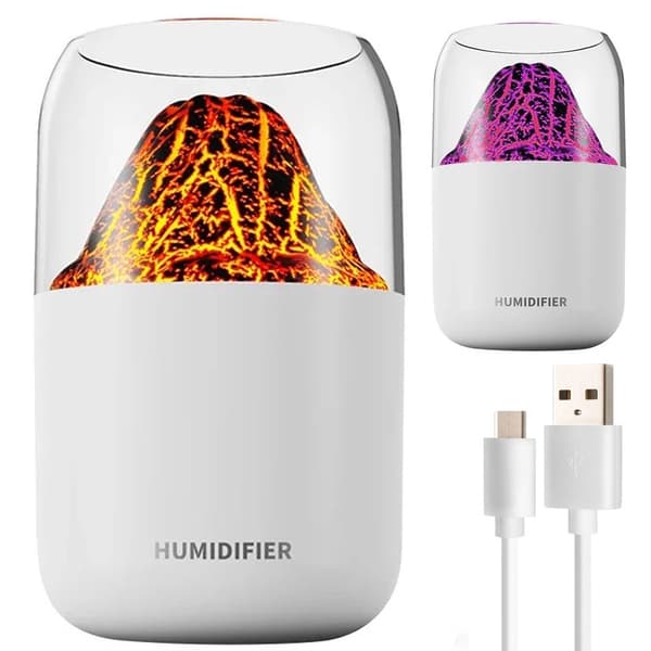 Luftfugter aromadiffuser 300 ml USB med LED-belysning