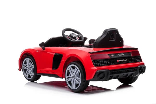 Elbil för barn Audi R8 12V 2x45W med fjärrkontroll USB/Bluetooth