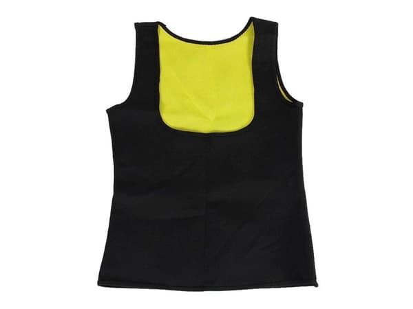 Neopren træningsshirt dame størrelse L sort 60% polyester 40% nylon
