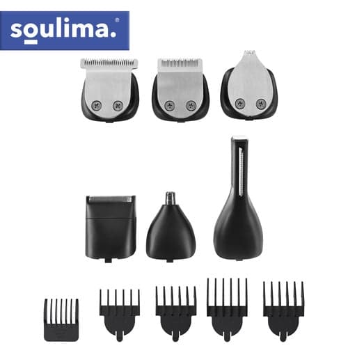8-i-1 rakapparat & trimmer för hår/skägg/kropp, USB-C, IPX6