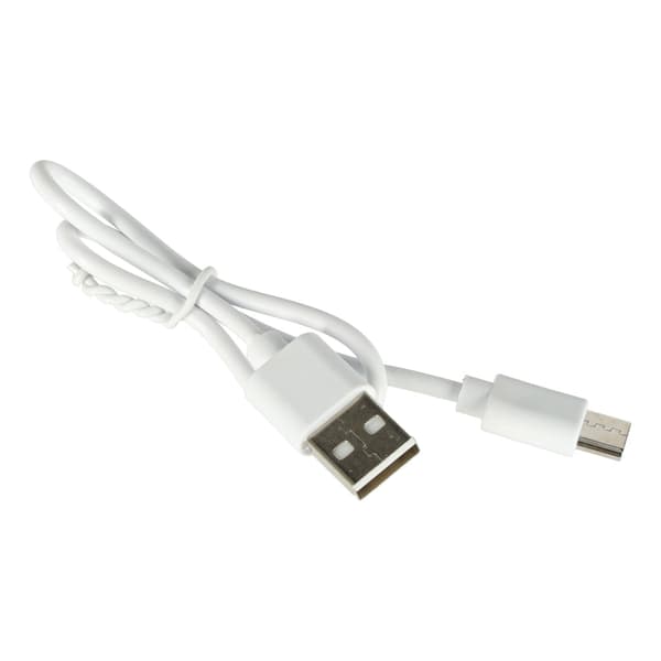 Sammenklappelig mini håndventilator USB-C 3 hastigheder powerbank 1200 mAh rosa