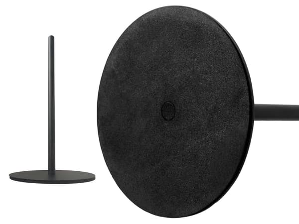 Pappershållare för hushållspapper svart metall 32 cm