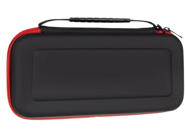 Nintendo Switch/OLED fodral hårt skal svart, plats för 10 spel