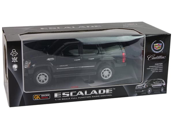 Fjernstyret bil Cadillac Escalade 1:16 med LED og lydeffekter