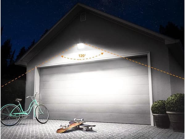 LED-projektør 10W 6000K IP66 udendørs mat sort metal