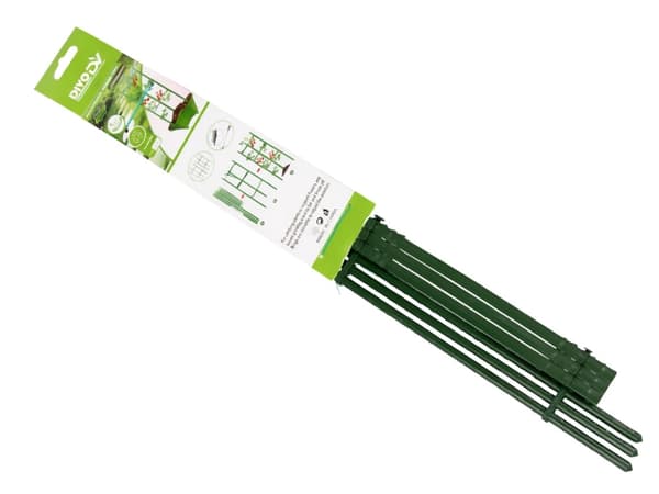 Trekantet plantestøtte i plast 90 cm, grøn 1-pak