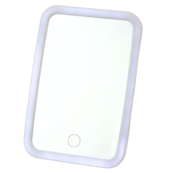 LED kosmetikspejl med touch, 3 lysindstillinger, USB-C, 33 LED, trådløs