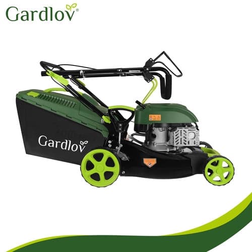 Bensindriven gräsklippare självgående 40,6 cm 50 L 149 cc extra blad
