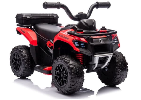 Fyrhjuling batteridriven röd GTS1155