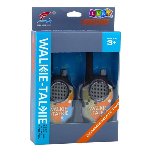 Walkie-talkie-setti lapsille 2 kpl, kantama jopa 1000 m