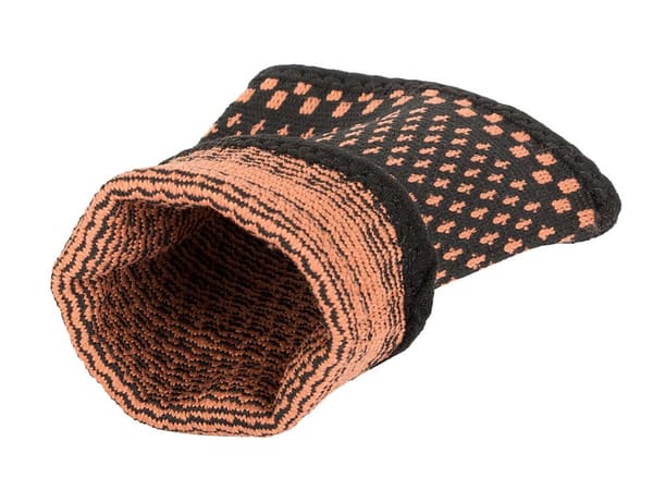 Handledsstöd elastiskt 17–21 cm svart/orange 13x9 cm