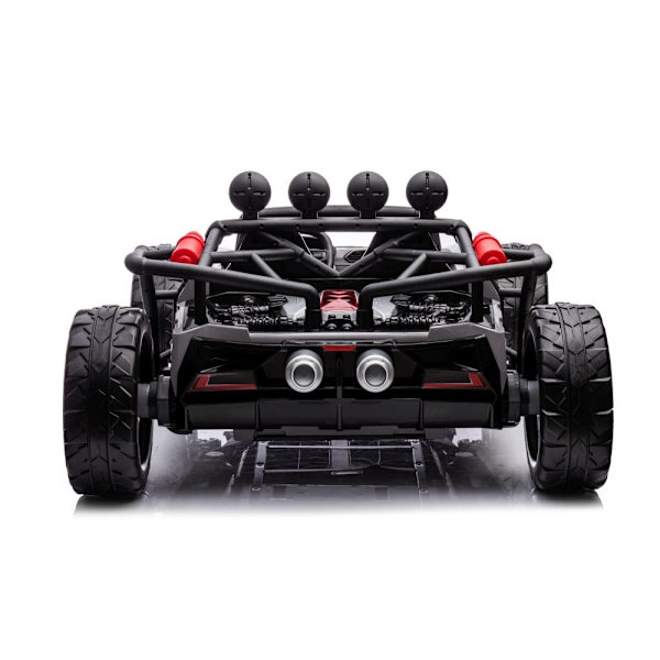 Batteridriven barnbil JS3168 grå