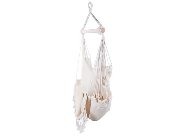 Riipputuoli (hammock chair) puuvilla/polyesteri puutangolla 90 cm