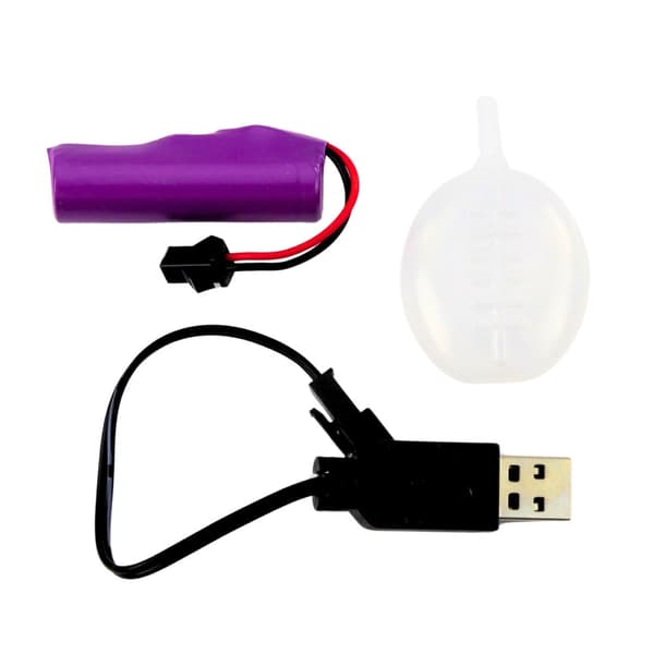 Fjernstyret pick-up 1:16 silver med sprayfunktion LED 2.4GHz 11CH