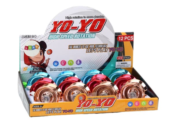 Aluminium-yoyo 5,5 cm med leje