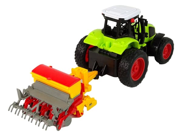 Fjernstyret traktor 1:16 med balpress, batteri 3,7V & lader