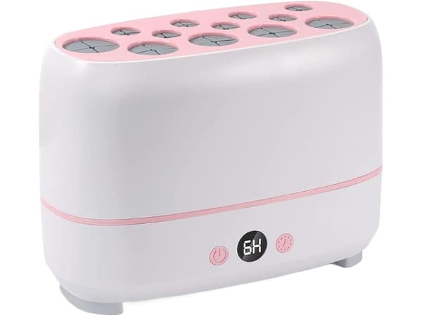 Elektrisk borsttork för sminkborstar 12 st med timer, USB 10 W