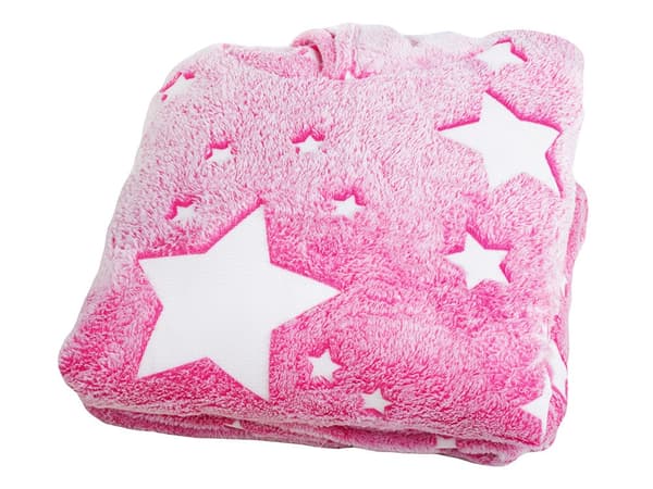 Oversize huopa-huppari taskulla vaaleanpunainen tähdet onesize