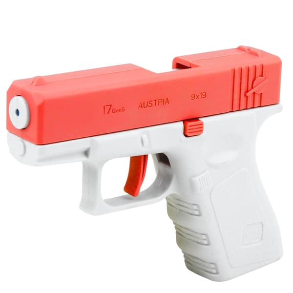 Mini Glock vandpistol i plast 13 x 9,5 x 3 cm