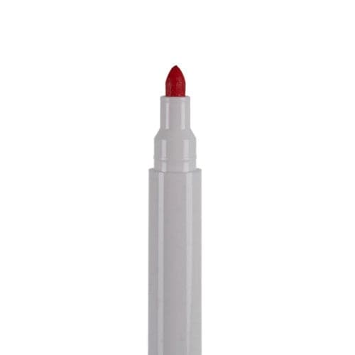 Whiteboardpenne med svamp og magnet 12-pak 6 farver