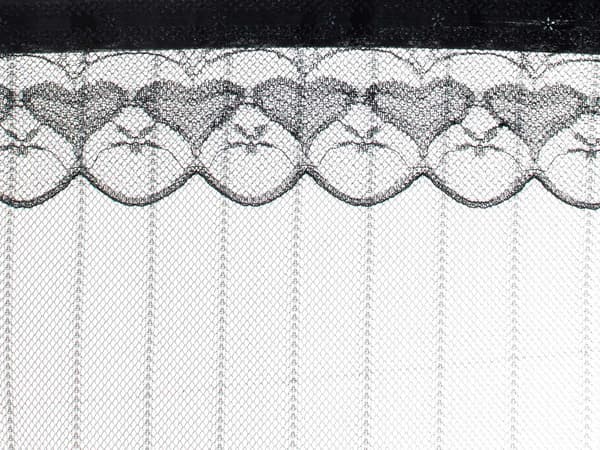 Magnetisk myggenet til dør 85x210 cm sort mesh