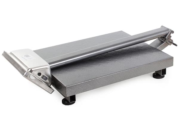 Platformvægt 300 kg rustfri vægtplade 40x50 cm LCD-display
