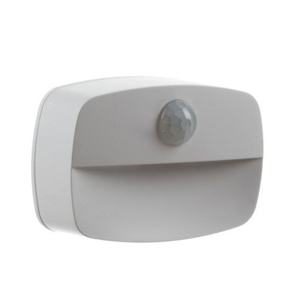 Trådlös LED-lampa med rörelsesensor vit, 3xAAA (ingår ej)