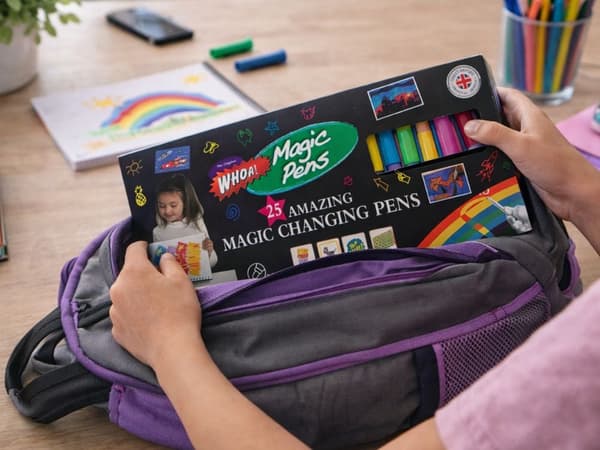 Färgskiftande tuschpennor 25-pack, vattenbaserade magic markers