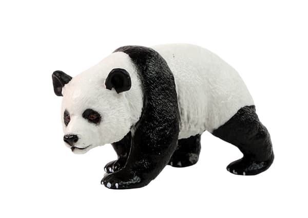 Panda samlarfigur i plast 10 cm, från 3 år, CE/EN71