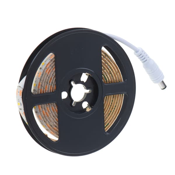 LED-list 2 m med rörelse- och skymningssensor kallvit, batteri/USB