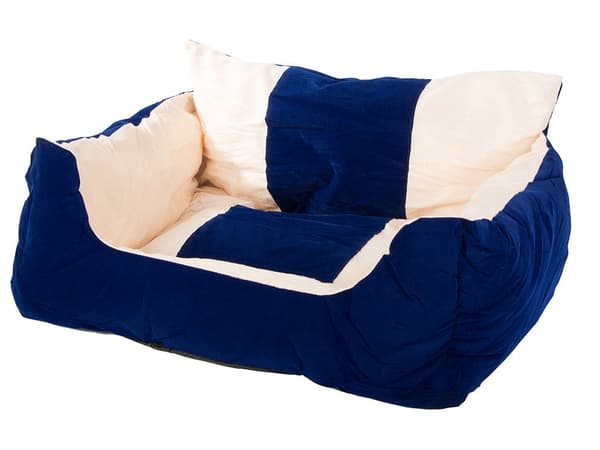 Hundeseng til store hunde 75 x 56 x 25 cm med skridsikker underside