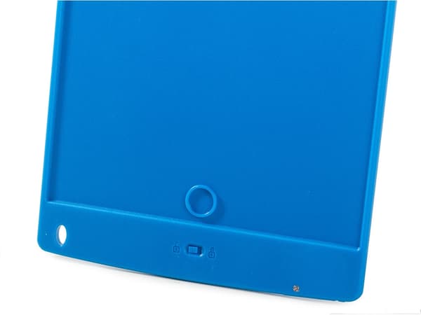 Tegneplade LCD 8,5 tommer med stylus og batteri blå 14,6x22,6 cm