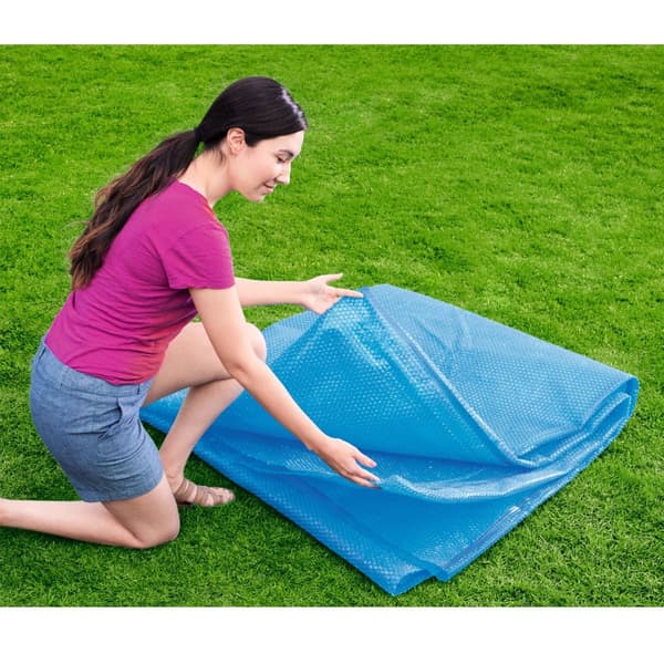 Solbeskyttelse til pool 417 cm bobleplast til rund pool 427 cm Bestway 58252