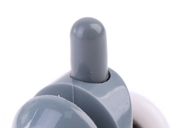 Duschdörrsrullar 22 mm för 4–6 mm glas 8-pack kullager grå/vit