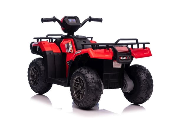 Elektrisk ATV til børn 12V 4,5Ah rød med USB/MP3