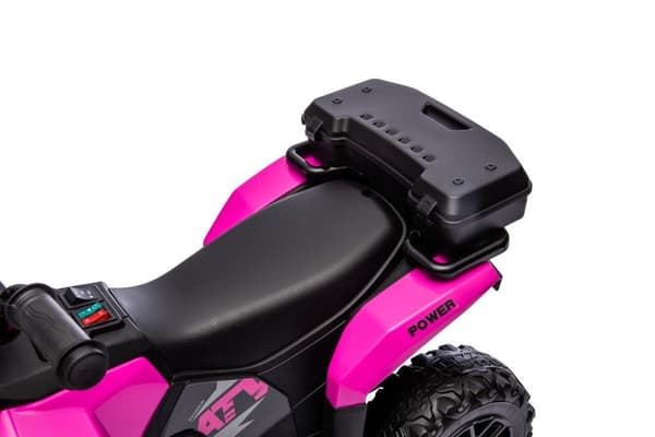 Batteridriven fyrhjuling rosa GTS1155 för barn och vuxna