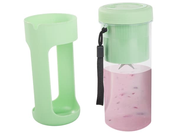 Kannettava USB-smoothieblenderi 450 ml vihreä 2000 mAh 20 W