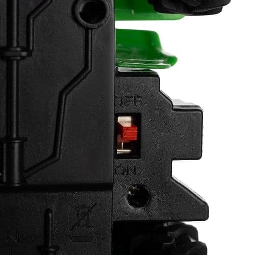 Fjärrstyrd leksakstraktor med släp tippfunktion LED-ljus grön