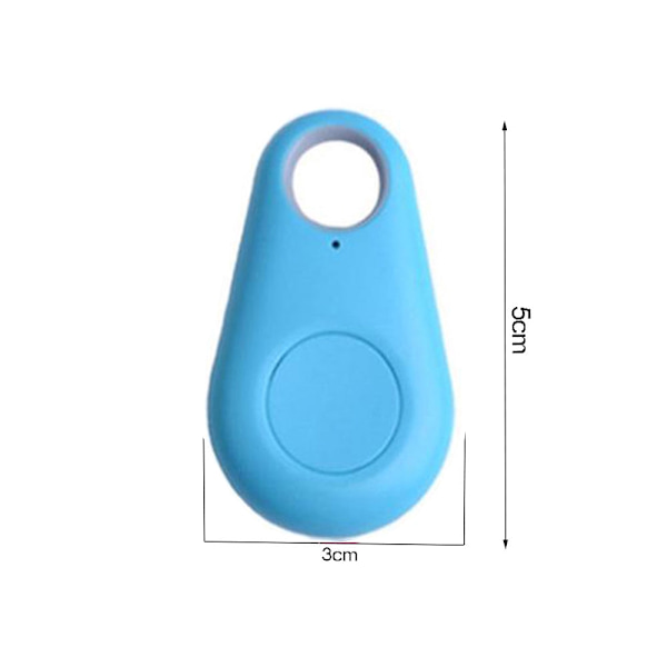 Bluetooth nyckelsökare nyckelring 25 m för iOS/Android blå