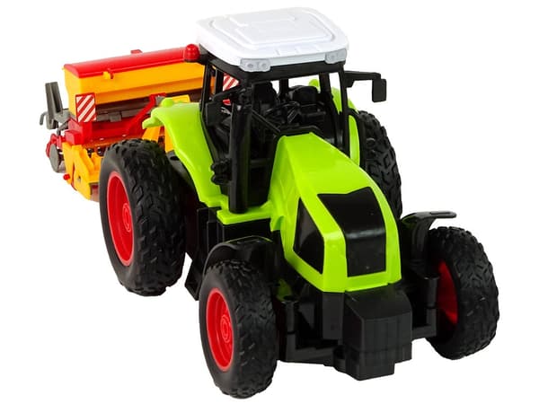 Fjärrstyrd traktor 1:16 med balpress, batteri 3,7V & laddare