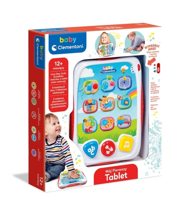 Interaktiv legetablet til børn 12–36 mdr., polsk sprogversion