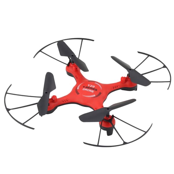 Fjernstyret drone med LED 2,4 GHz 6-akset gyro 30 m rækkevidde