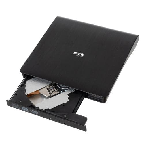 Ekstern DVD/CD-brænder USB 3.0 24x/8x til Windows/macOS/Linux