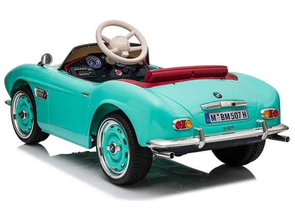 Batteridriven åkbil BMW Retro SX1938 ljusblå