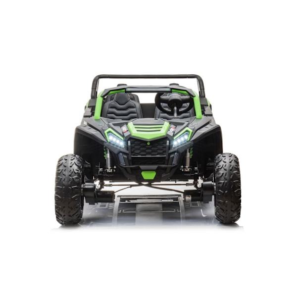 Batteribil 4x4 24V grøn terrænbuggy A033