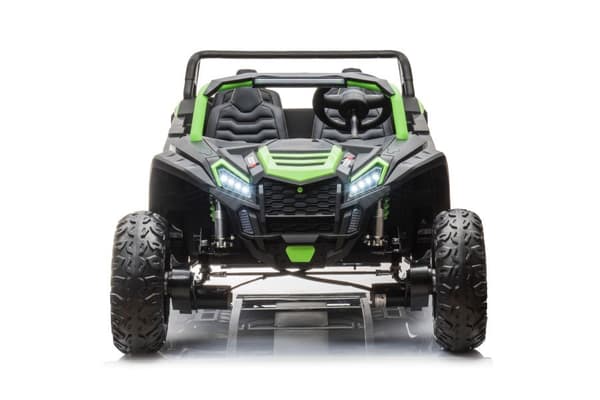 Batteribil 4x4 24V grön terrängbuggy A033