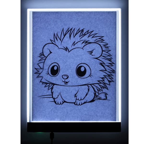 A4 valopöytä LED-piirtoalusta 3 valotilaa USB, 33,5x23,5 cm